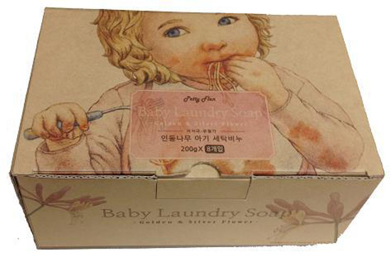 帕蒂金银花婴儿洗衣肥皂(8个装)