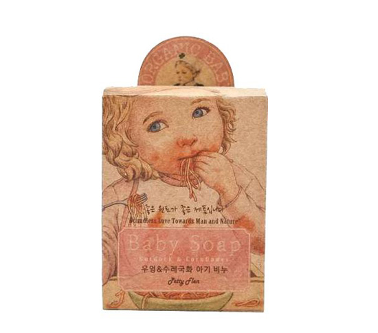 帕蒂牛蒡矢车菊婴幼儿香皂