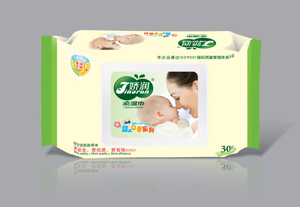 娇润婴儿30片手口湿巾