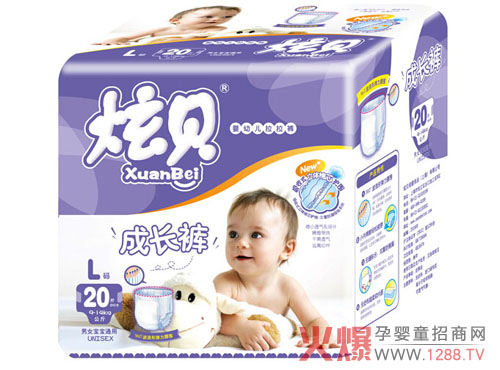 宝宝夏季穿小内裤就穿炫贝婴幼儿拉拉裤-产