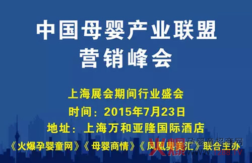 宏兴乳业全程赞助《中国母婴产业联盟营销峰会