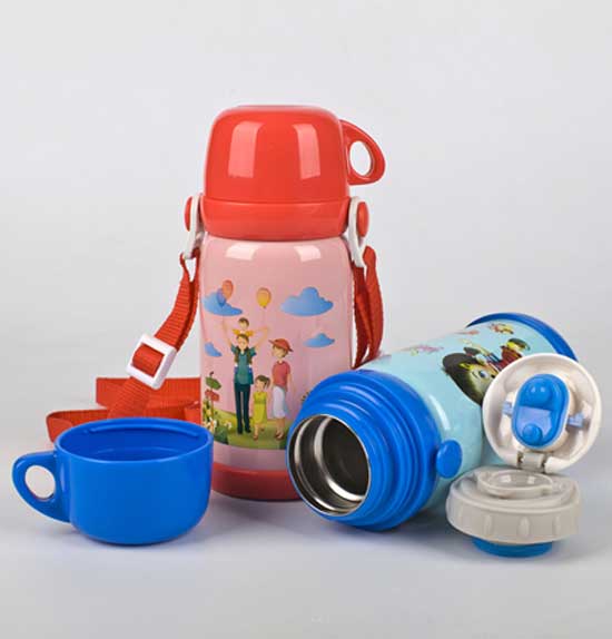 亨特贝贝旅行冲奶保温杯600ml