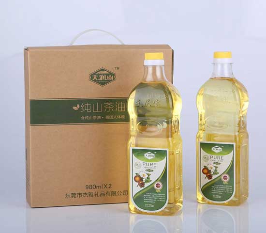 天润山纯山茶油980ml