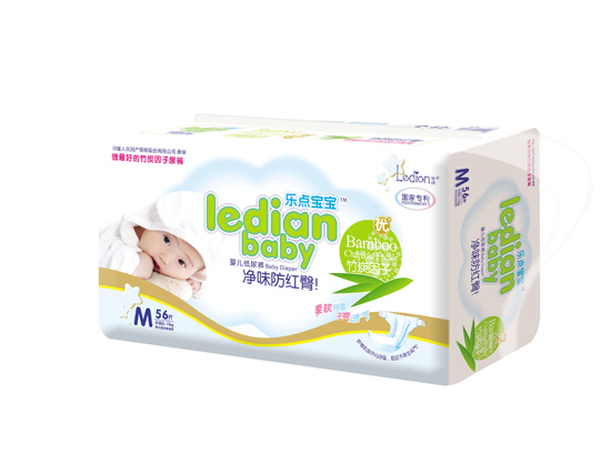 樂(lè )點(diǎn)寶寶凈味防紅臀尿褲M(mǎn)56片
