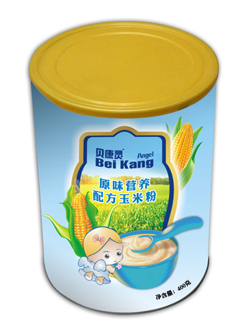 贝康灵原味营养配方玉米粉(听装)