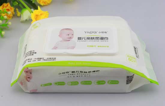  小嬰奇嬰兒柔濕巾（綠包裝帶蓋）