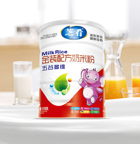 芝肴金装奶米粉(五谷多维配方)