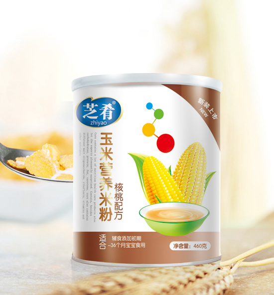 芝肴玉米营养米粉(核桃配方)