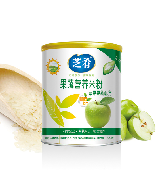 芝肴果蔬营养米粉(苹果果蔬配方)