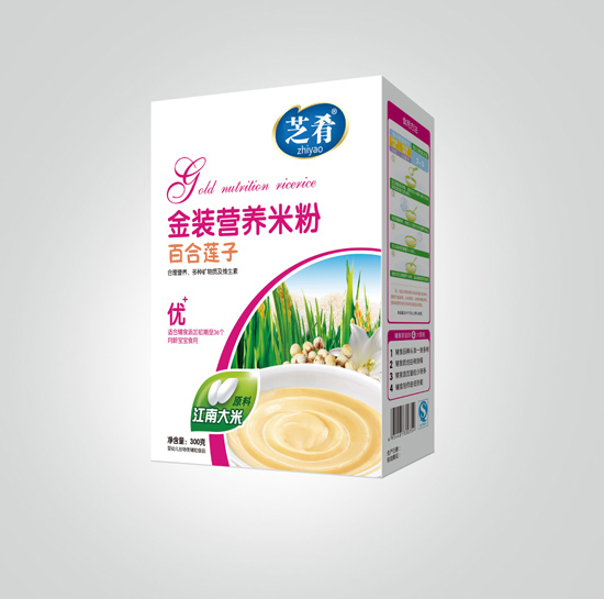 芝肴金装营养米粉(百合莲子配方)