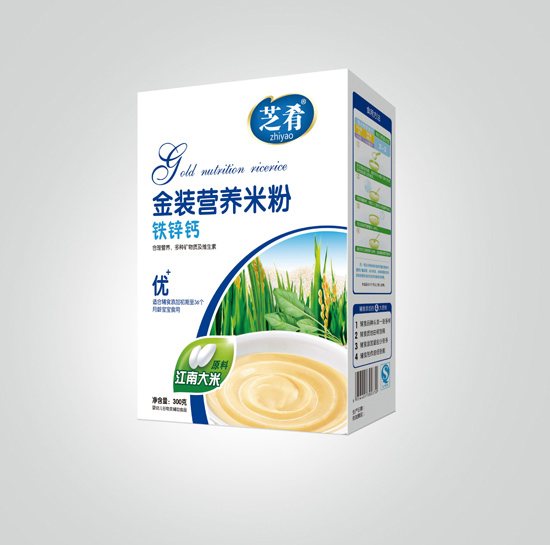 芝肴金装营养米粉(铁锌钙配方)