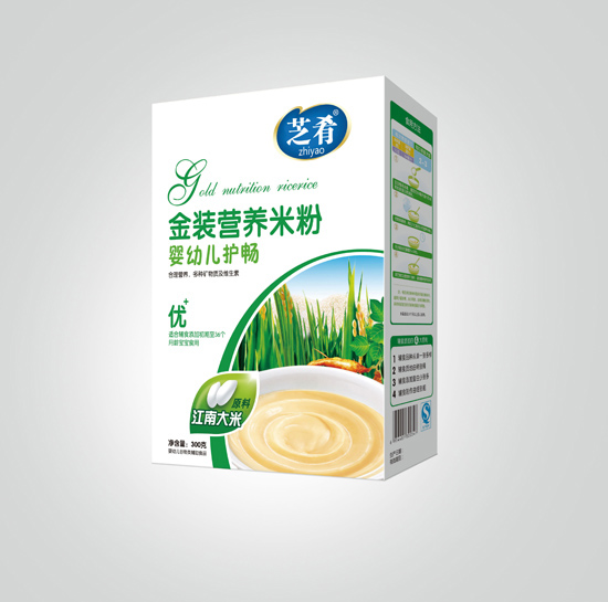 芝肴金装营养米粉(婴幼儿护畅配方)
