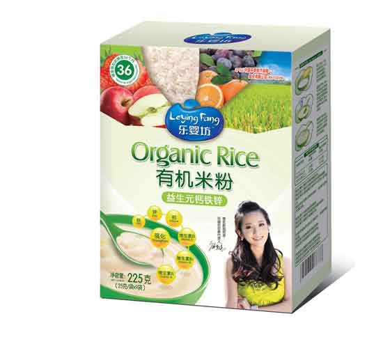 乐婴坊益生元钙铁锌有机米粉-火爆孕婴童招商