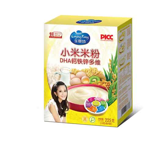 乐婴坊DHA钙铁锌多维小米米粉-火爆孕婴童招