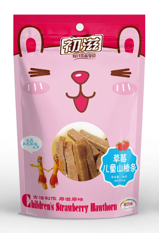  初滋草莓味兒童山楂條