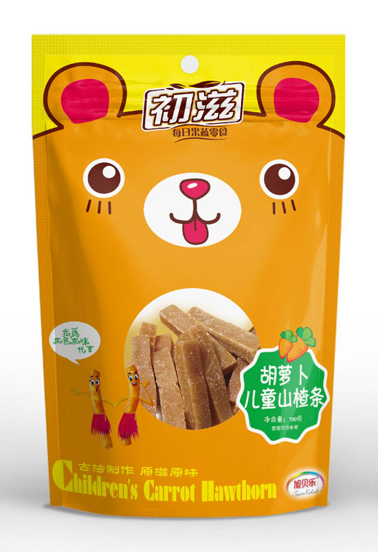  初滋胡蘿卜味兒童山楂條