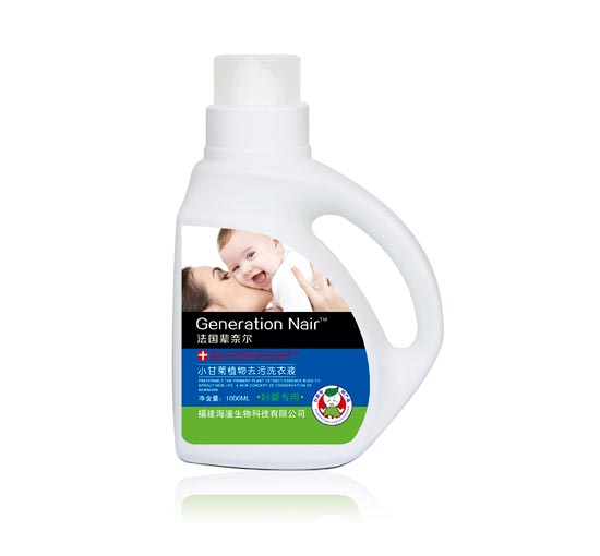 法国辈奈尔小甘菊植物去污洗衣液1000ML-火爆