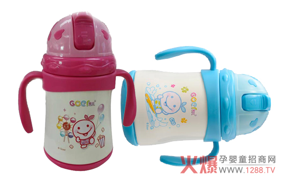 果儿抽真空儿童保温吸管杯让宝宝随时感受幸福