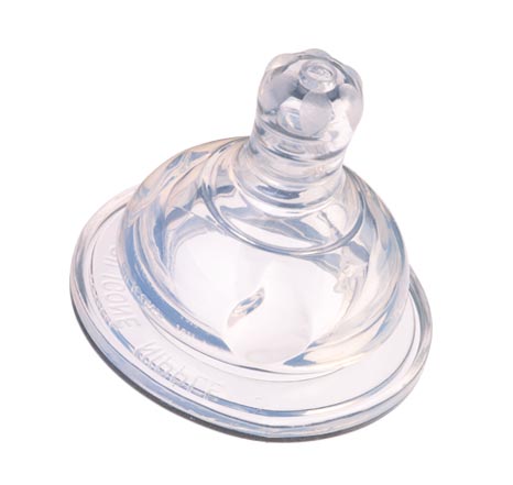 清素立体仿生奶嘴(宽口径-中流量-1件装)-火爆