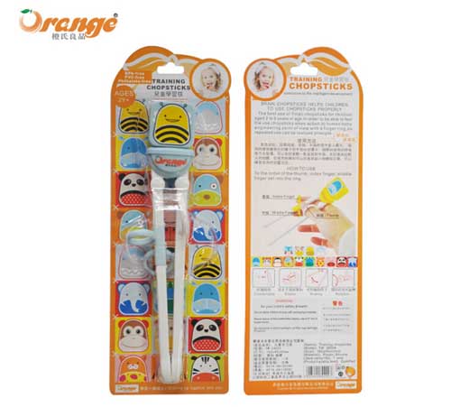 橙氏良品动物乐园宝宝练习筷小蜜蜂