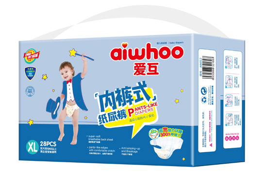  愛(ài)互內褲式紙尿褲XL28片