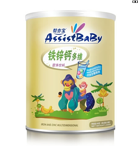 帮亦宝钙铁锌多维