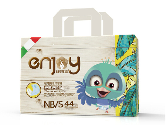 婴娇宜新生儿纸尿裤NB-S44片