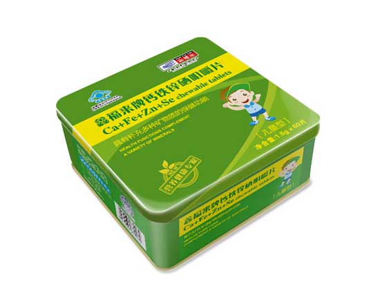 鑫福來牌鈣鐵鋅硒咀嚼片（兒童型）