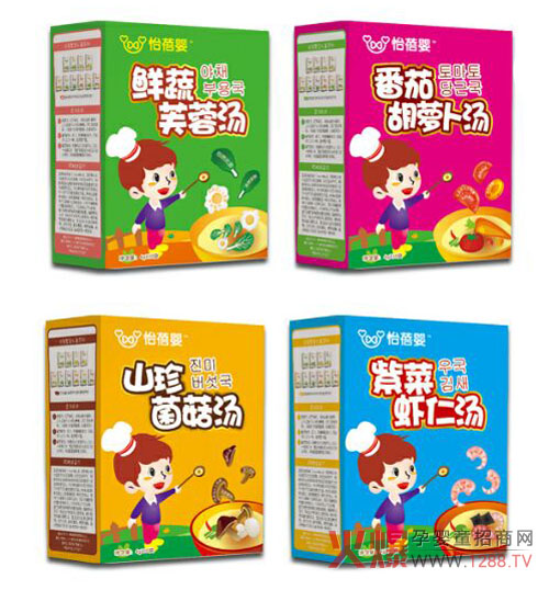 大手笔博未来 怡蓓婴辅食荣登火爆网首页面向