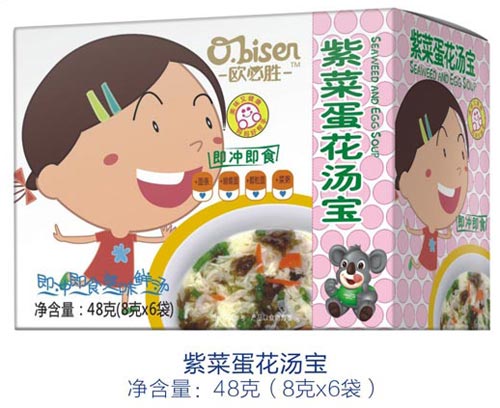 欧必胜紫菜蛋花汤宝