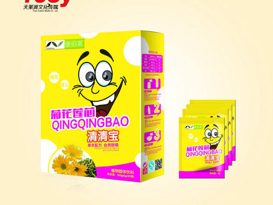 康珀莱菊花莲芯清清宝