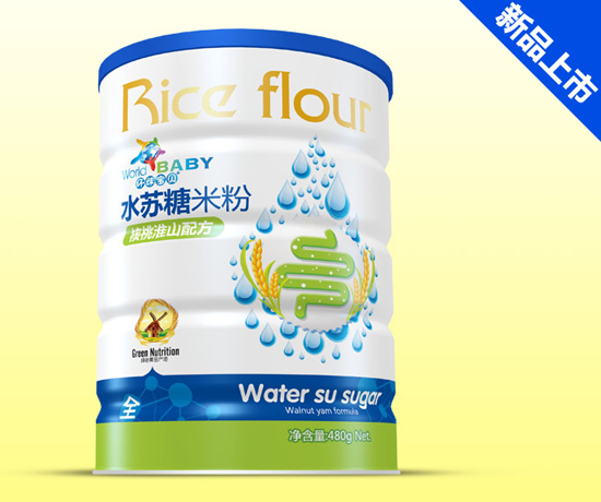 環(huán)球寶貝水蘇糖鐵聽(tīng)-核桃淮山米粉