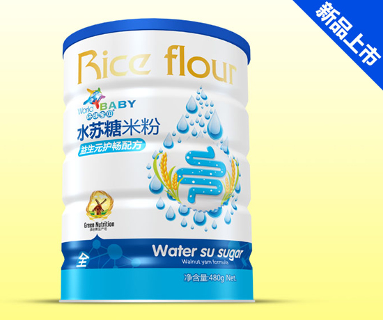 環(huán)球寶貝水蘇糖鐵聽(tīng)-益生元護暢米粉