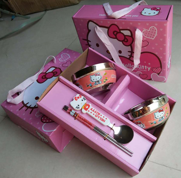 Hello Kitty 寶寶碗套裝