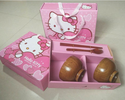 Hello Kitty 碗套裝禮品