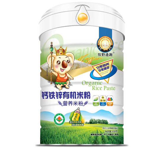 牧野漁趣鈣鐵鋅有機米粉聽(tīng)裝
