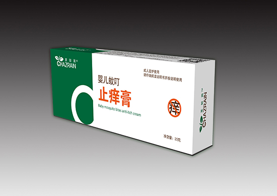 茶知润蚊叮止痒膏