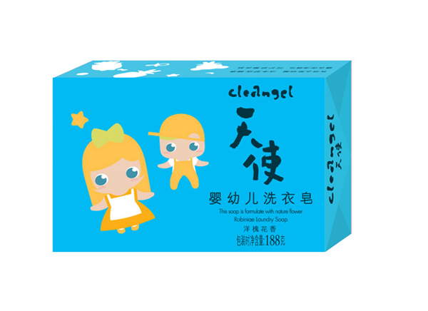 天使婴幼儿洗衣皂-洋槐花香188g