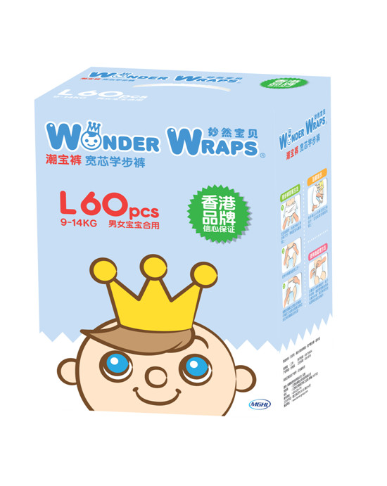 妙然宝贝宽芯学步裤L60(微商专供)