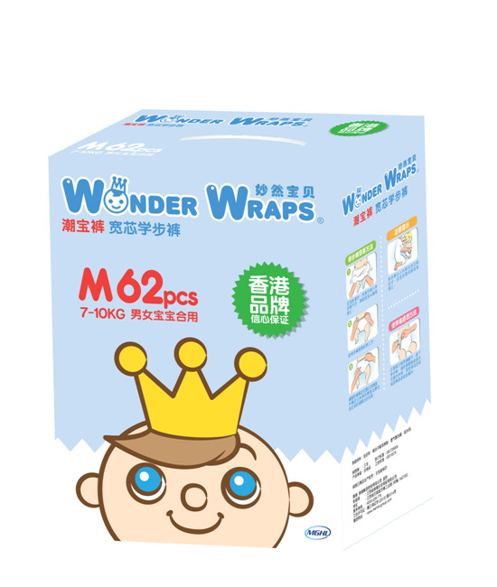 妙然宝贝宽芯学步裤M52(微商专供)