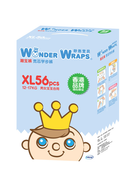 妙然宝贝宽芯学步裤XL56(微商专供)