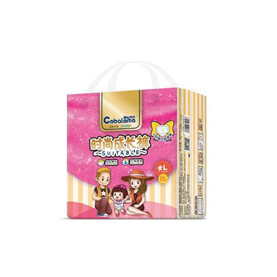 潮爸辣妈拉拉裤女L