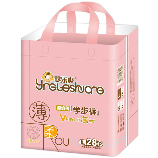 婴乐爽拉拉裤L28片