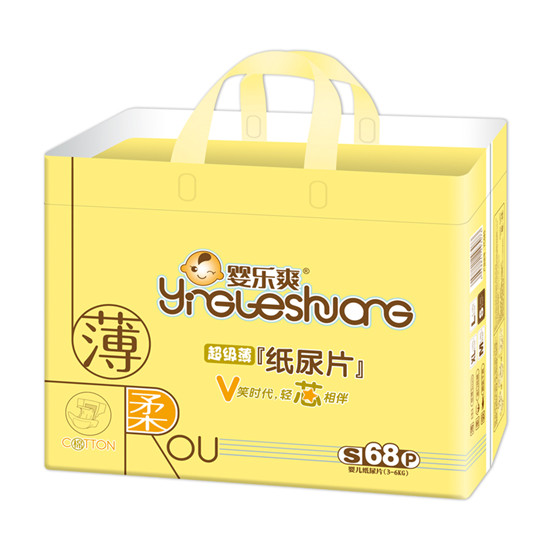 婴乐爽纸尿片S68片
