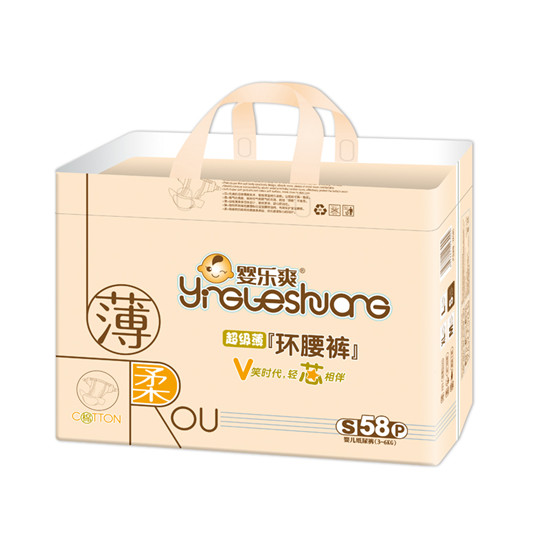 婴乐爽环腰裤s58片