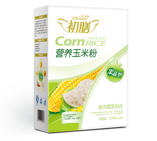初膳玉米粉（魚(yú)肉蔬菜）盒裝