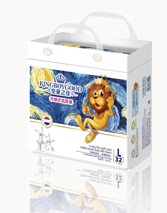 皇童之佳内裤式纸尿裤L