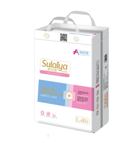 爱佳护理悬浮芯纸尿裤大包L