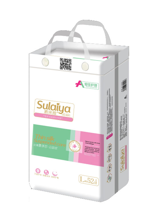 爱佳护理悬浮芯纸尿片大包L