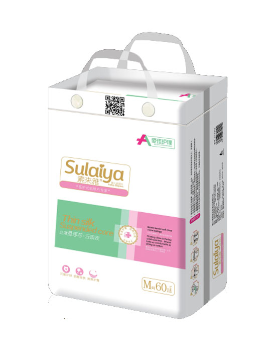 爱佳护理悬浮芯纸尿片大包M